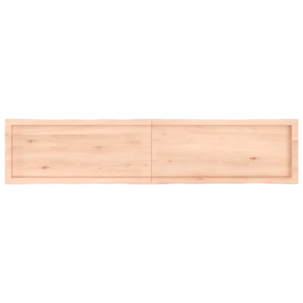 lauaplaat, 180x40x(2-6) cm, täispuit, naturaalsed servad