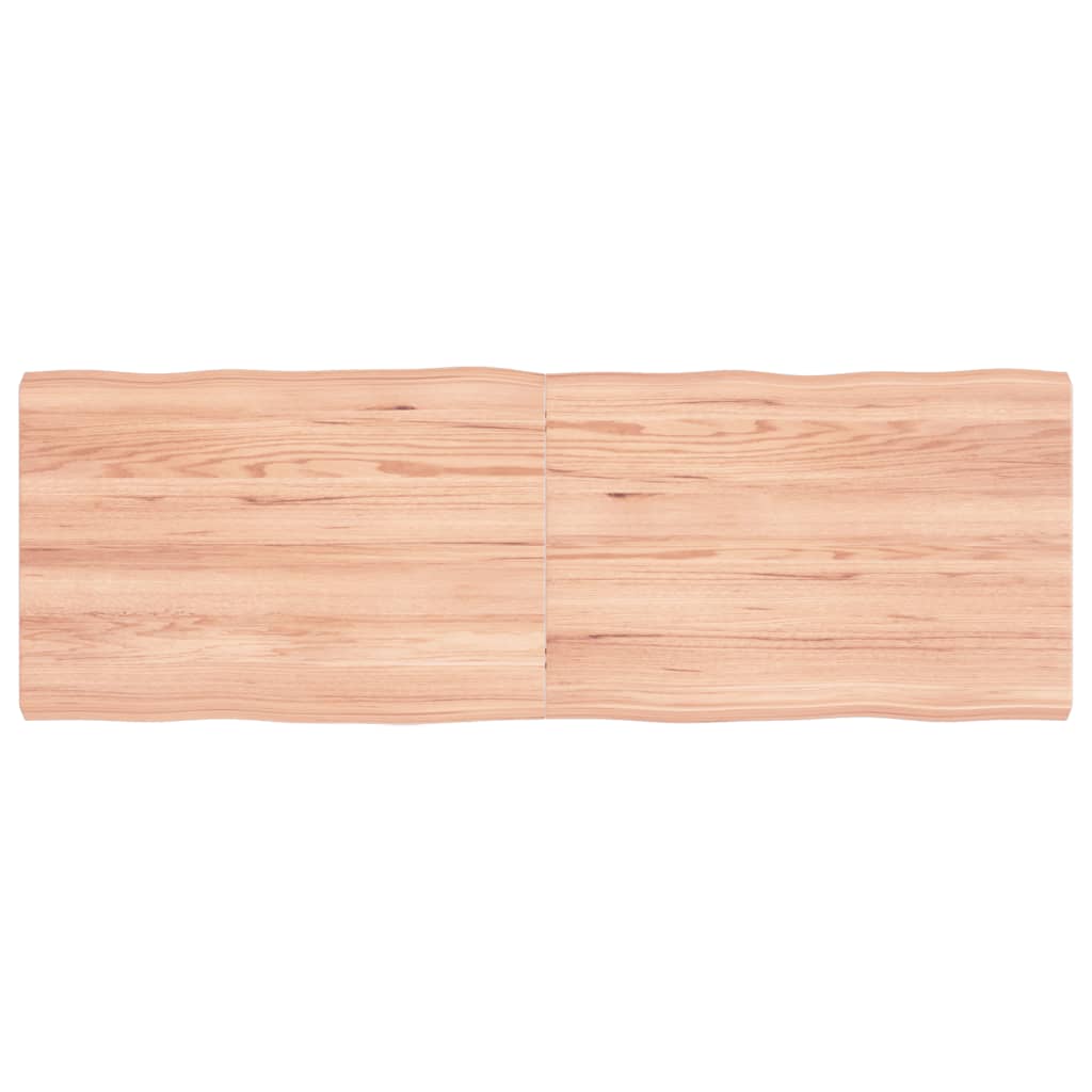 lauaplaat, helepruun, 120 x 40 x (2-4) cm, töödeldud täispuit