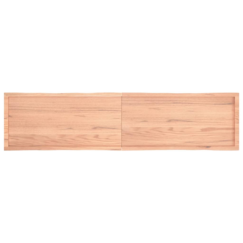 lauaplaat, helepruun, 220 x 50 x (2-4) cm, töödeldud täispuit