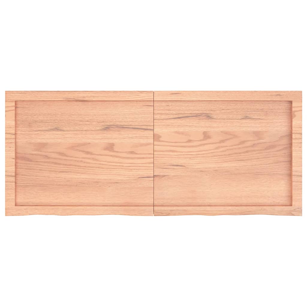 lauaplaat, helepruun, 120 x 50 x (2-6) cm, töödeldud tammepuit