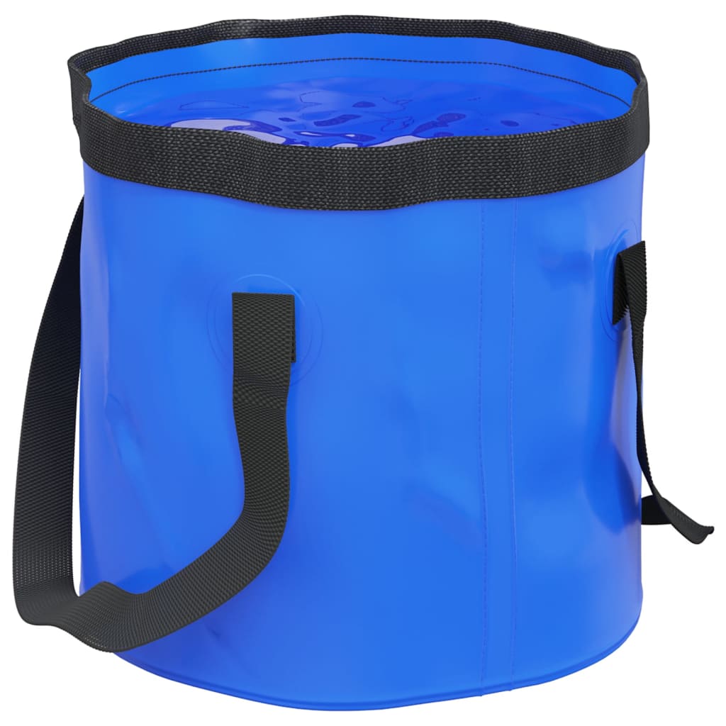 kokkupandavad ämbrid 2 tk sinine 20 l PVC