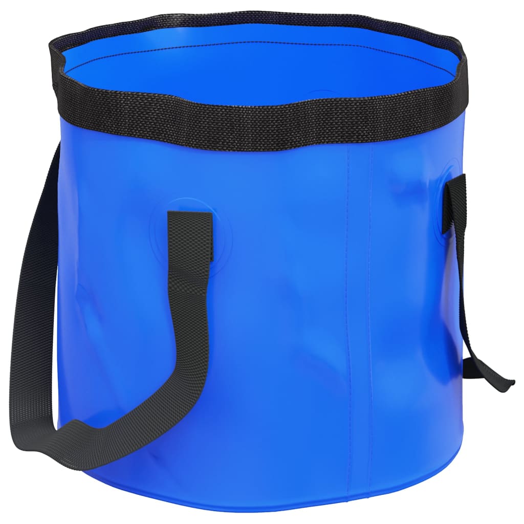 kokkupandavad ämbrid 2 tk sinine 20 l PVC