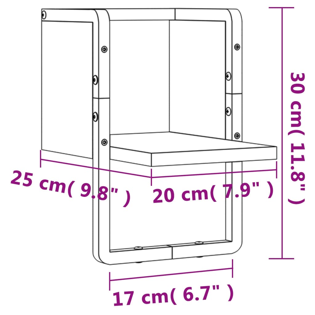 latiga seinariiul, hall Sonoma tamm, 20 x 25 x 30 cm