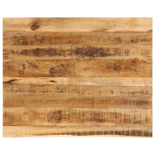 lauaplaat, 100 x 80 x 2,5 cm, naturaalsete servadega, mangopuit