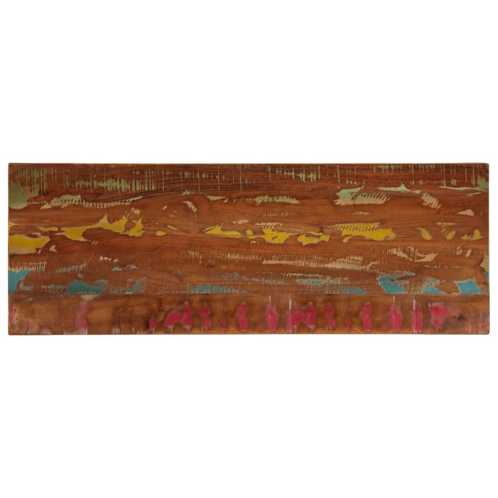 lauaplaat, 140x60x1,5 cm, ristkülikukujuline, taastatud puit