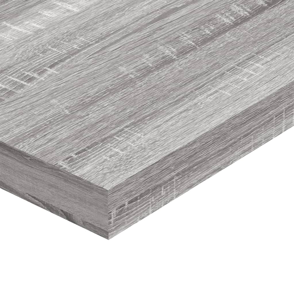 seinariiulid 4 tk, hall Sonoma tamm, 60x10x1,5 cm, tehispuit