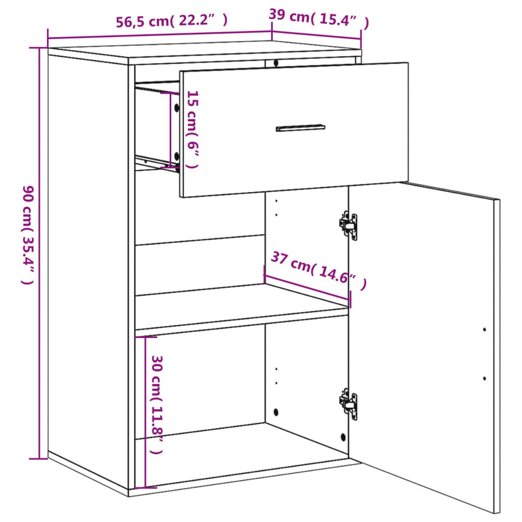 hoiukapp, valge, 56,5 x 39 x 90 cm, tehispuit