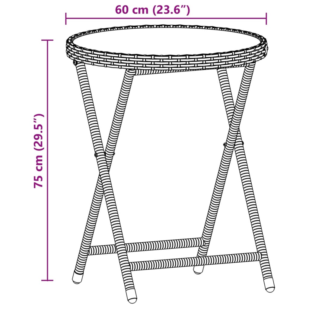 3-osaline bistrookomplekt patjadega, hall, polürotang/akaatsia