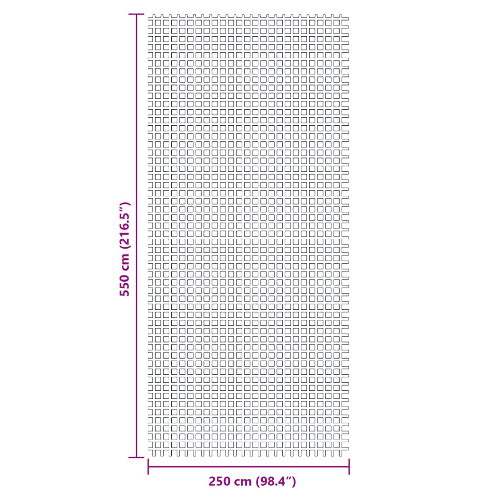 telgivaip, 5,5 x 2,5 m, antratsiithall