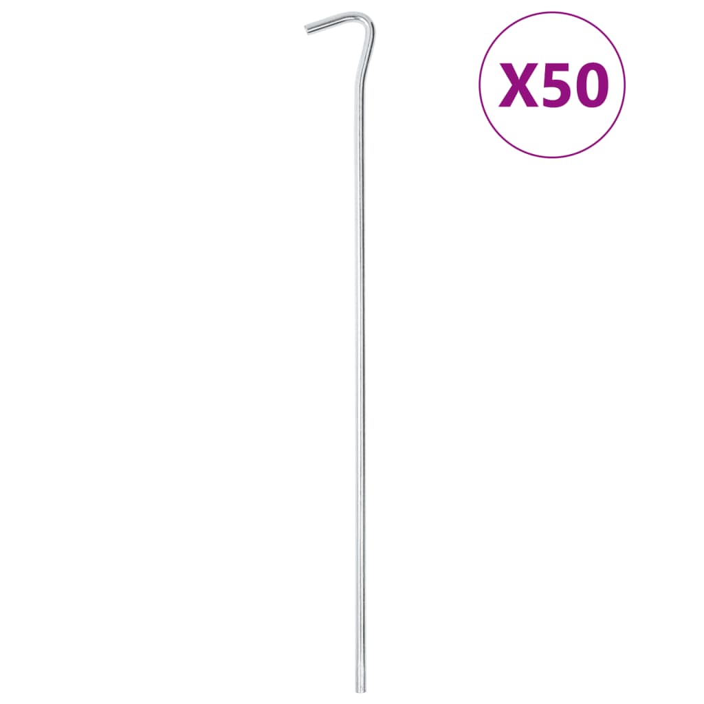 telgivaiad 50 tk, 30 cm Ø5 mm, tsingitud teras