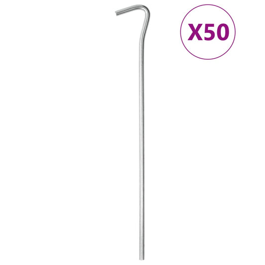 telgivaiad 50 tk, 23 cm Ø5 mm, tsingitud teras