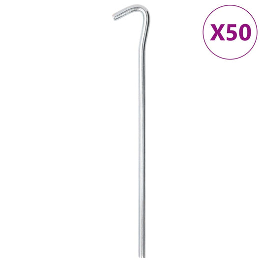 telgivaiad 50 tk, 23 cm Ø7 mm, tsingitud teras