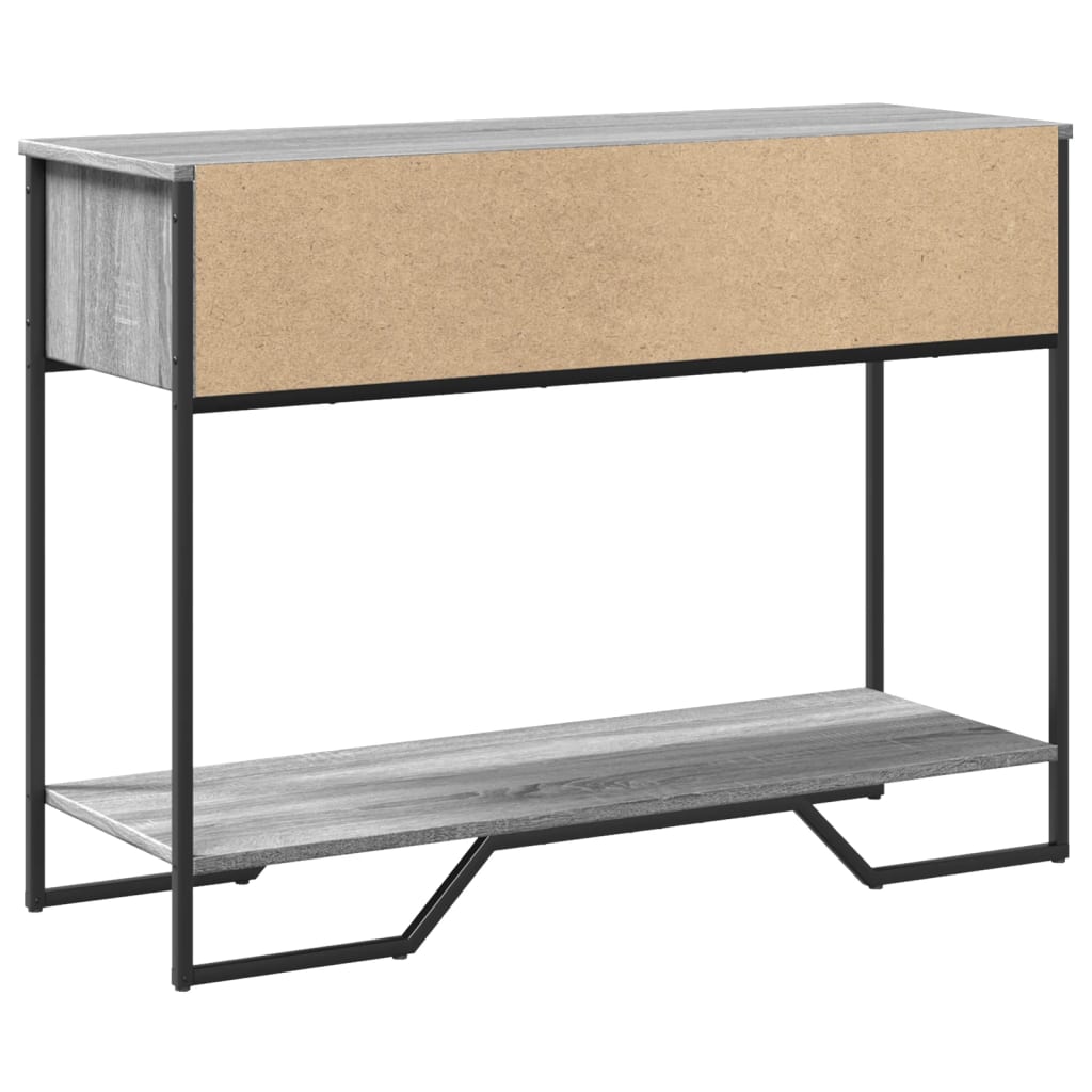 konsoollaud, hall Sonoma tamm, 100x35x74,5 cm, tehispuit