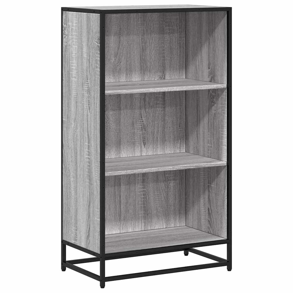 Книжный шкаф Grey Sonoma 60x35x107,5 см Инженерное дерево