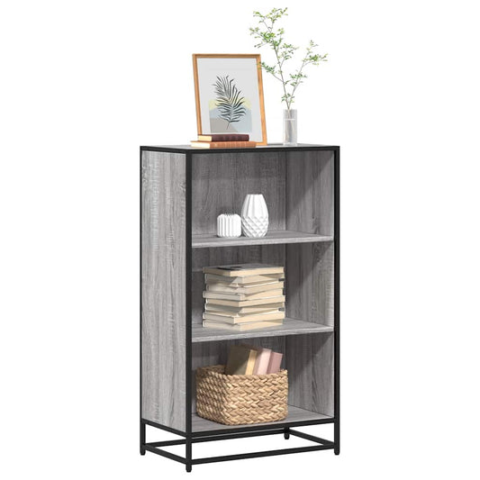 Книжный шкаф Grey Sonoma 60x35x107,5 см Инженерное дерево