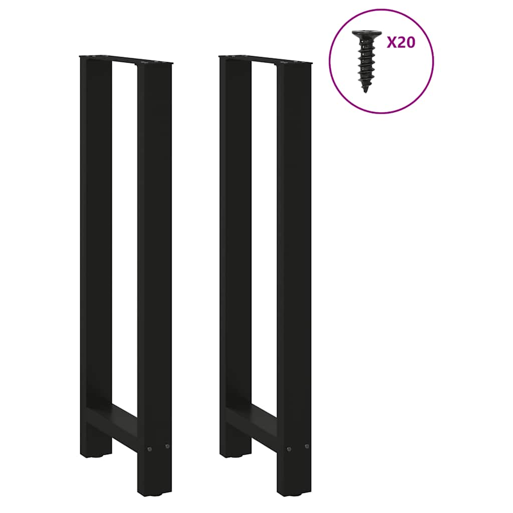 baarilaua jalad, must, 2 tk, 40x(110-111) cm, teras