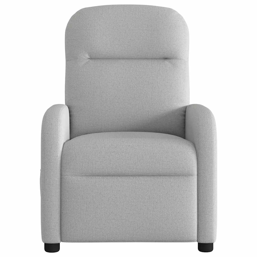 Massage Recliner Tool Cloud Grey Fabric