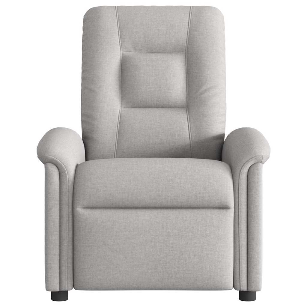 Massage Recliner Tool Cloud Grey Fabric