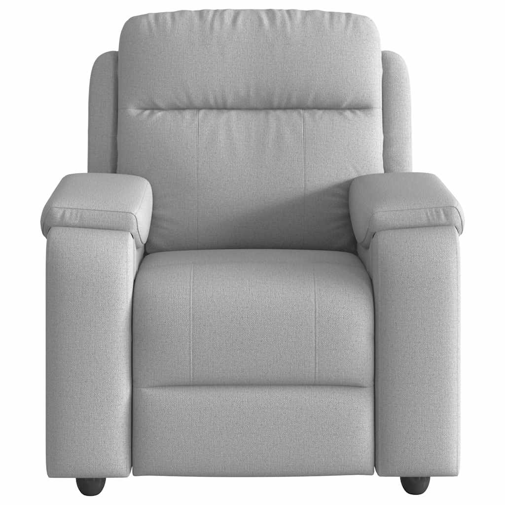 Massage Recliner Tool Cloud Grey Fabric