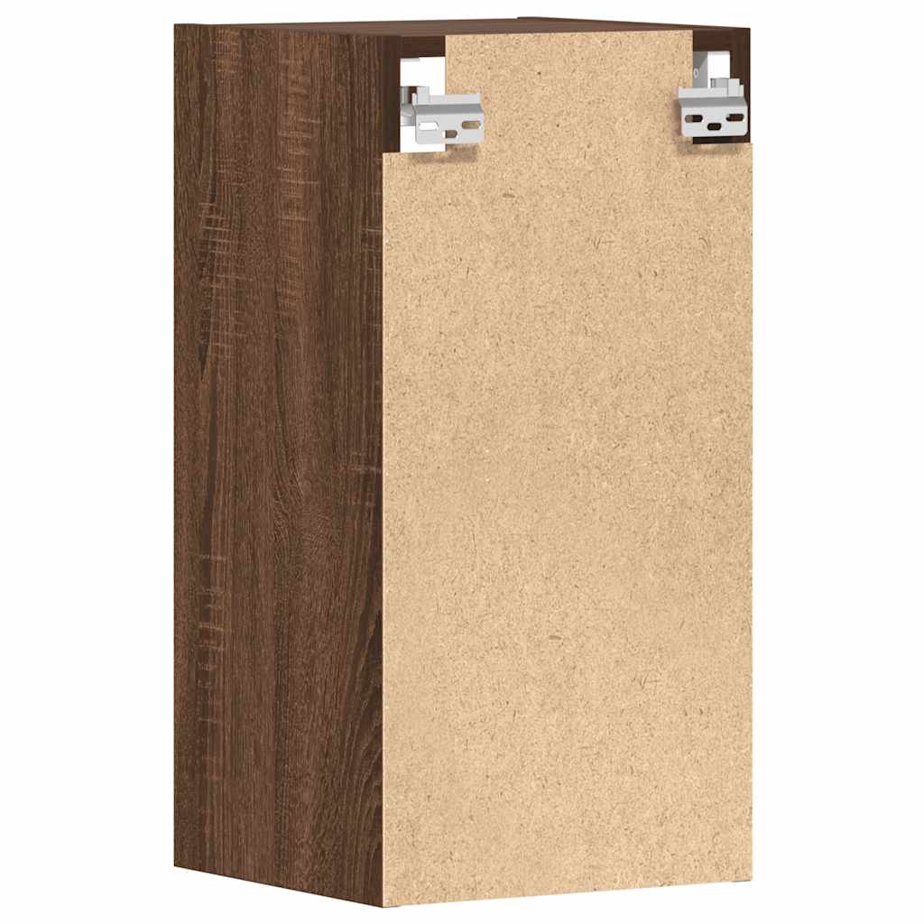 Rippkapp Pruun tamm 30x29,5x60 cm Engineered Wood