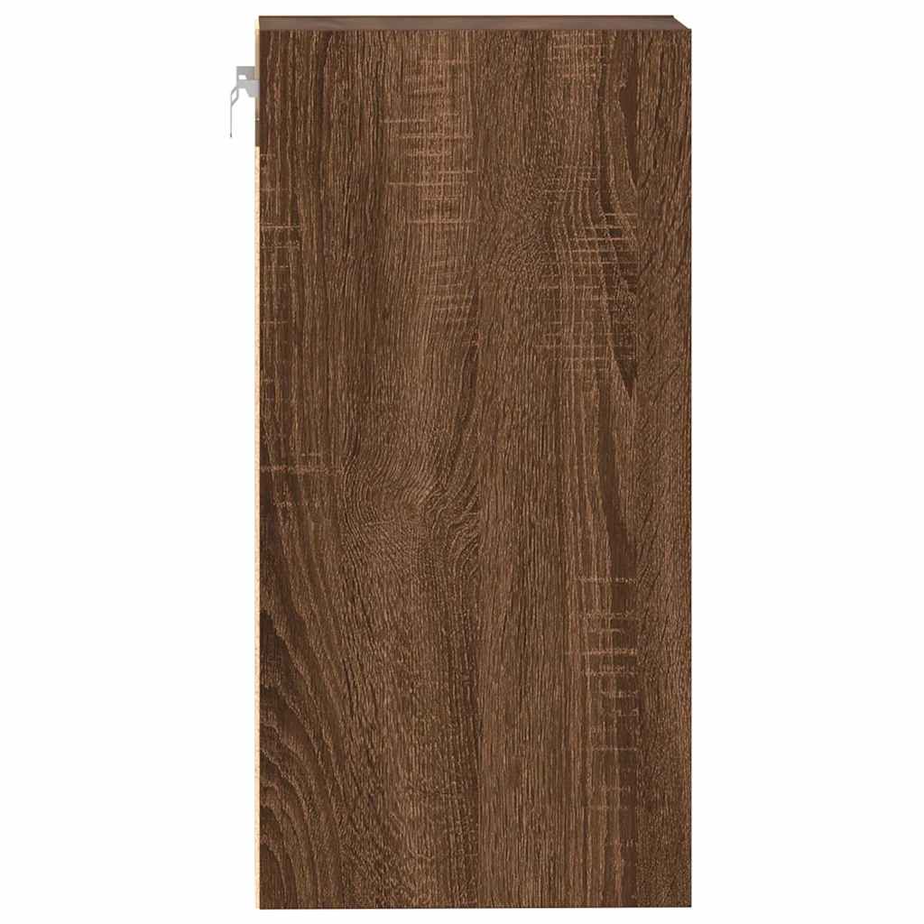 Rippkapp Pruun tamm 40x29,5x60 cm Engineered Wood