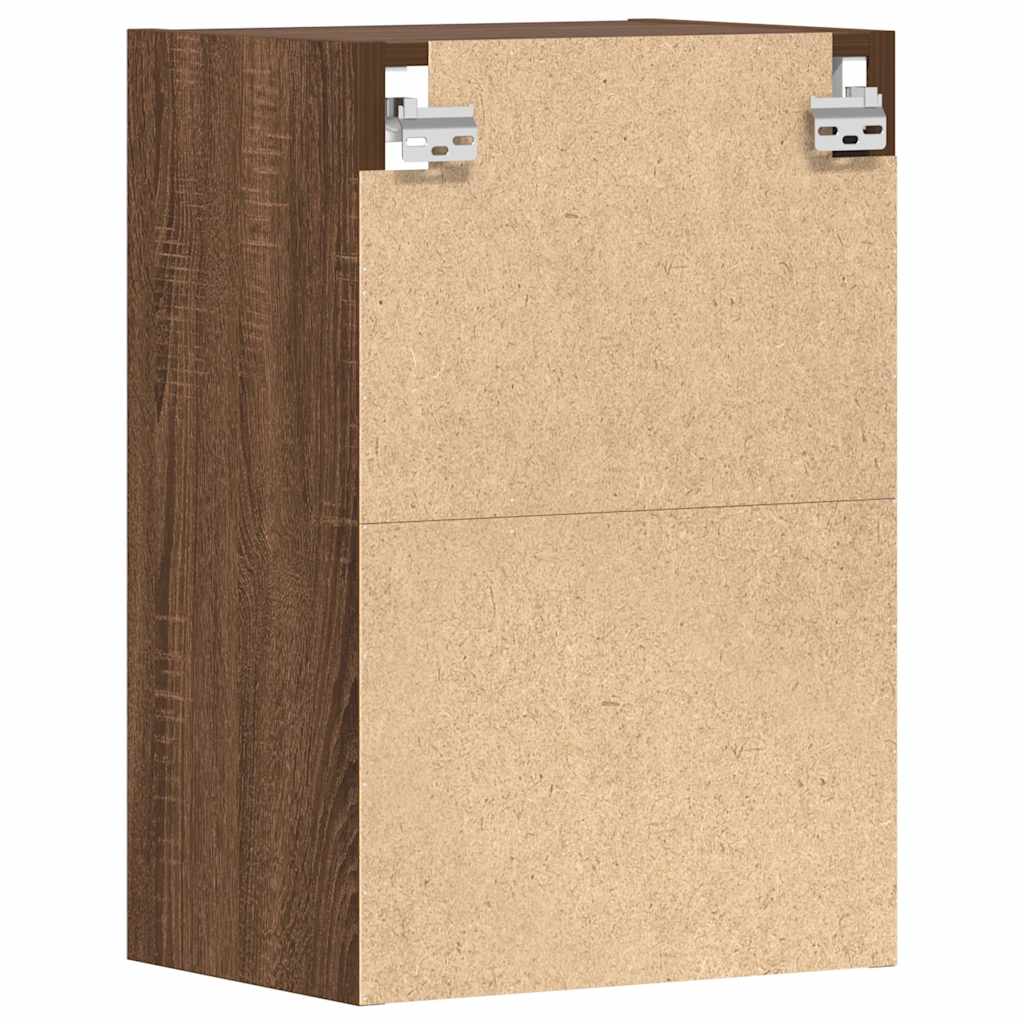 Rippkapp Pruun tamm 40x29,5x60 cm Engineered Wood