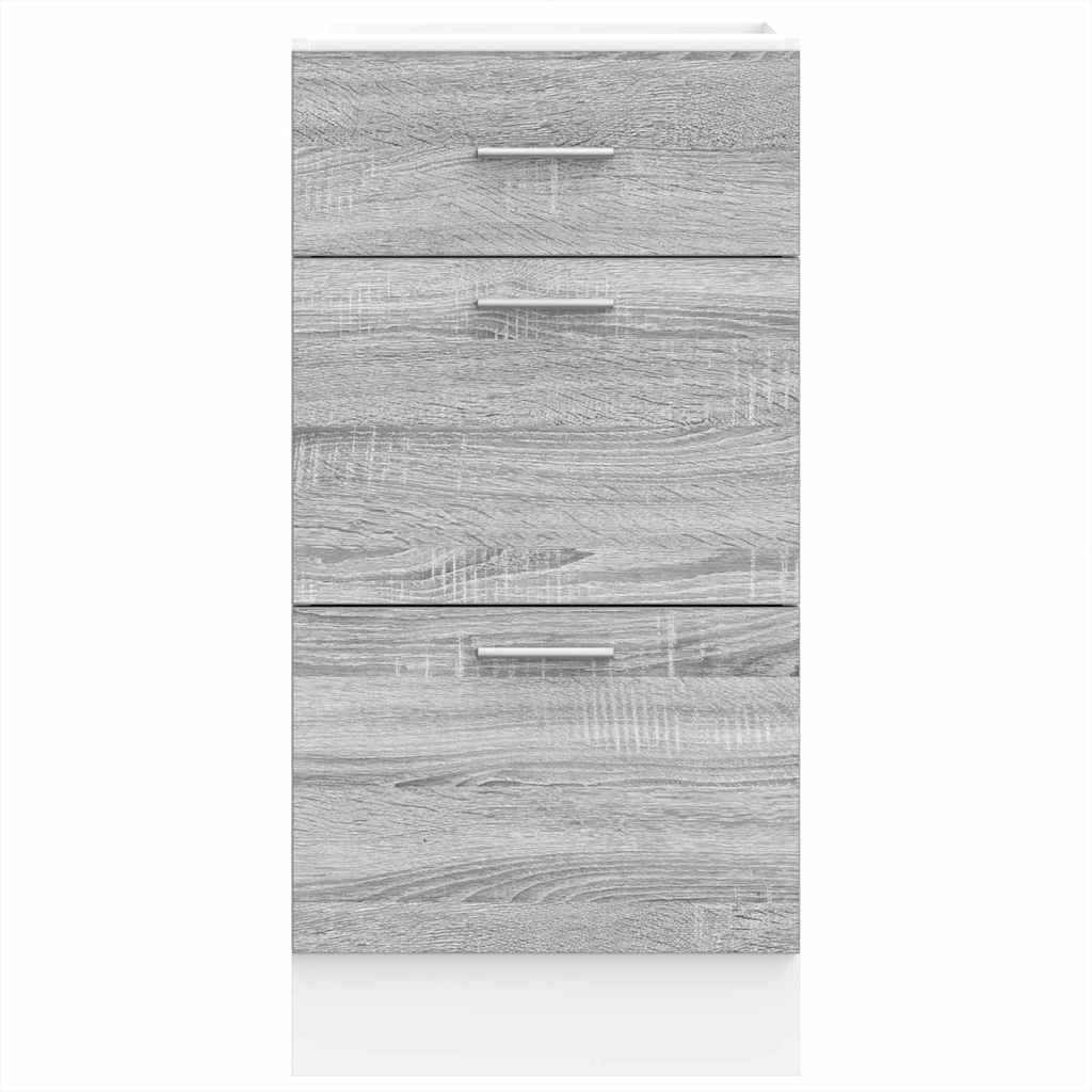 Alumine kapp Hall Sonoma 40x46x81,5 cm Engineered Wood