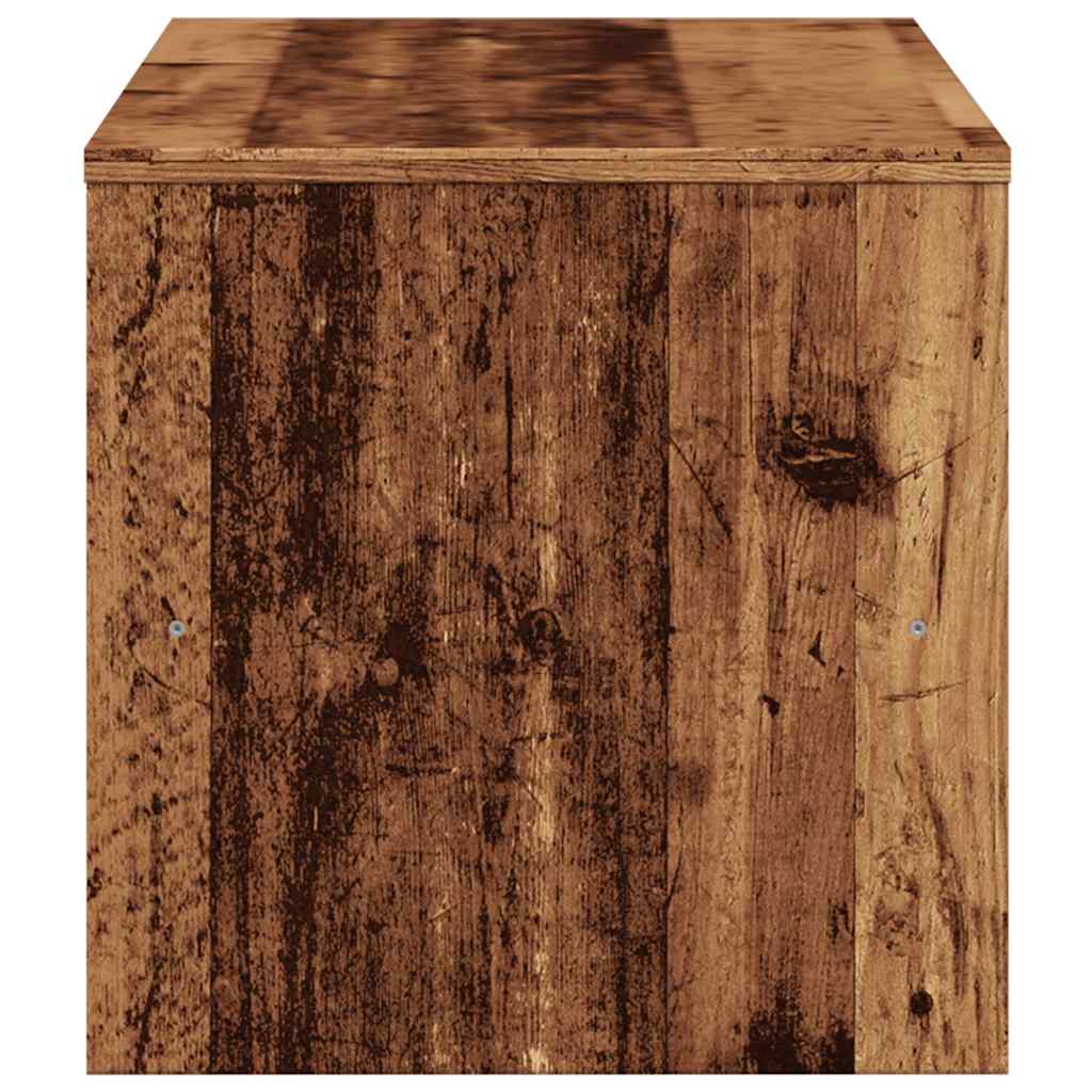 Тумба под телевизор Old Wood 80x40x40 см Инженерная древесина