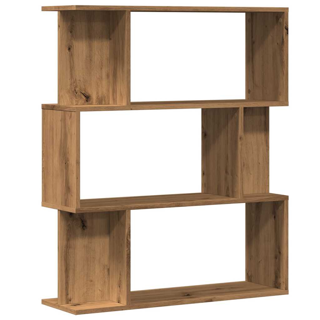 Книжный шкаф Artisan Oak 80x24x96 см Инженерное дерево