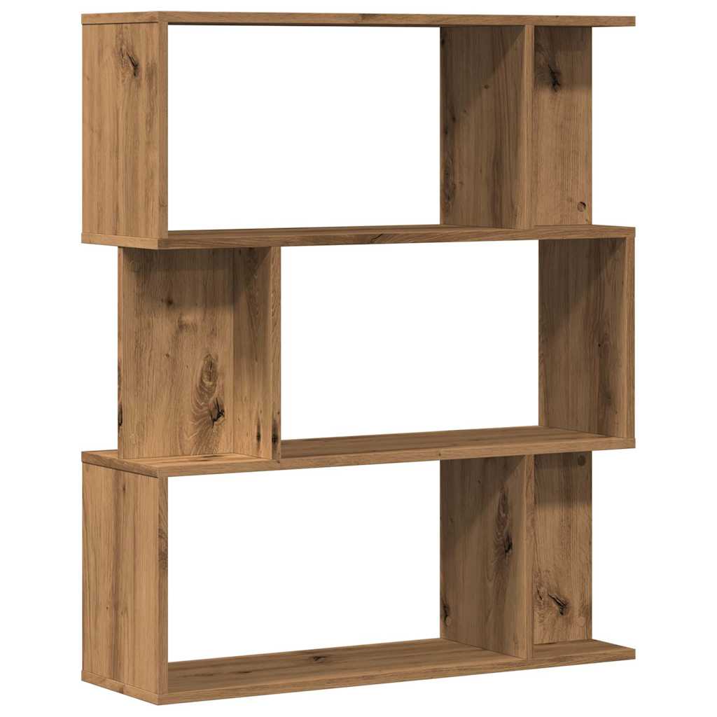 Книжный шкаф Artisan Oak 80x24x96 см Инженерное дерево