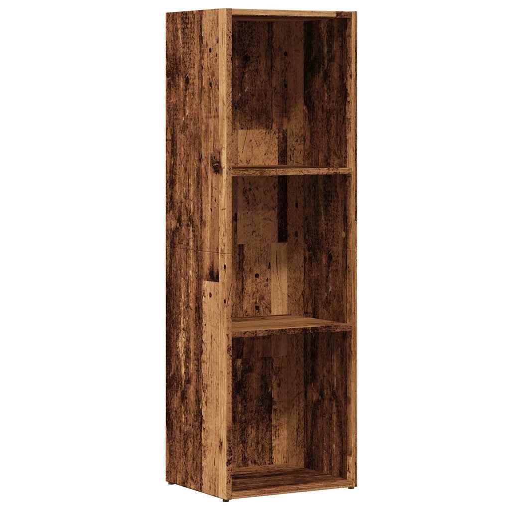 Книжный шкаф Old Wood 36x30x114 см Инженерное дерево