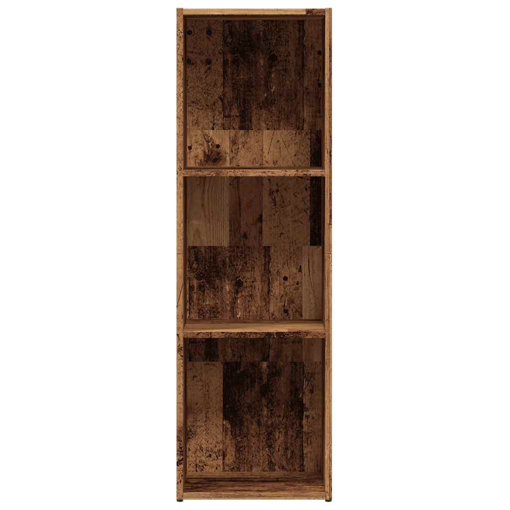 Книжный шкаф Old Wood 36x30x114 см Инженерное дерево