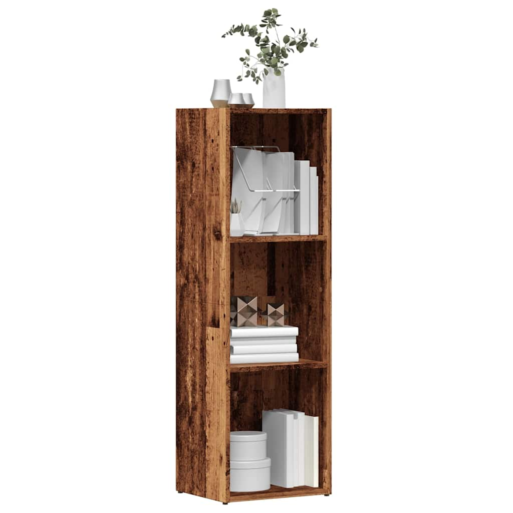 raamatukapp Vana puit 36x30x114 cm Engineered Wood