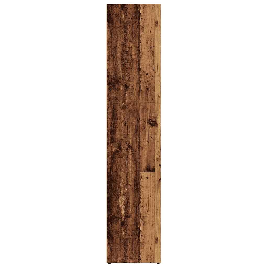 raamatukapp Vana puit 36x30x143 cm Engineered Wood