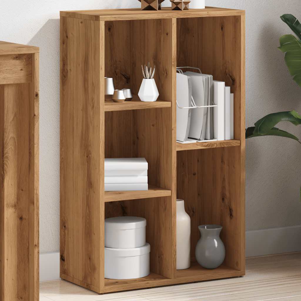 Книжный шкаф Artisan Oak 50x25x80 см Инженерное дерево