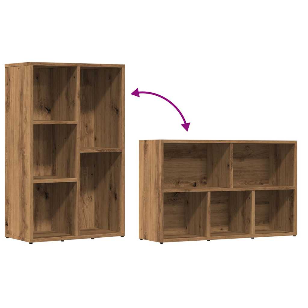 Книжный шкаф Artisan Oak 50x25x80 см Инженерное дерево