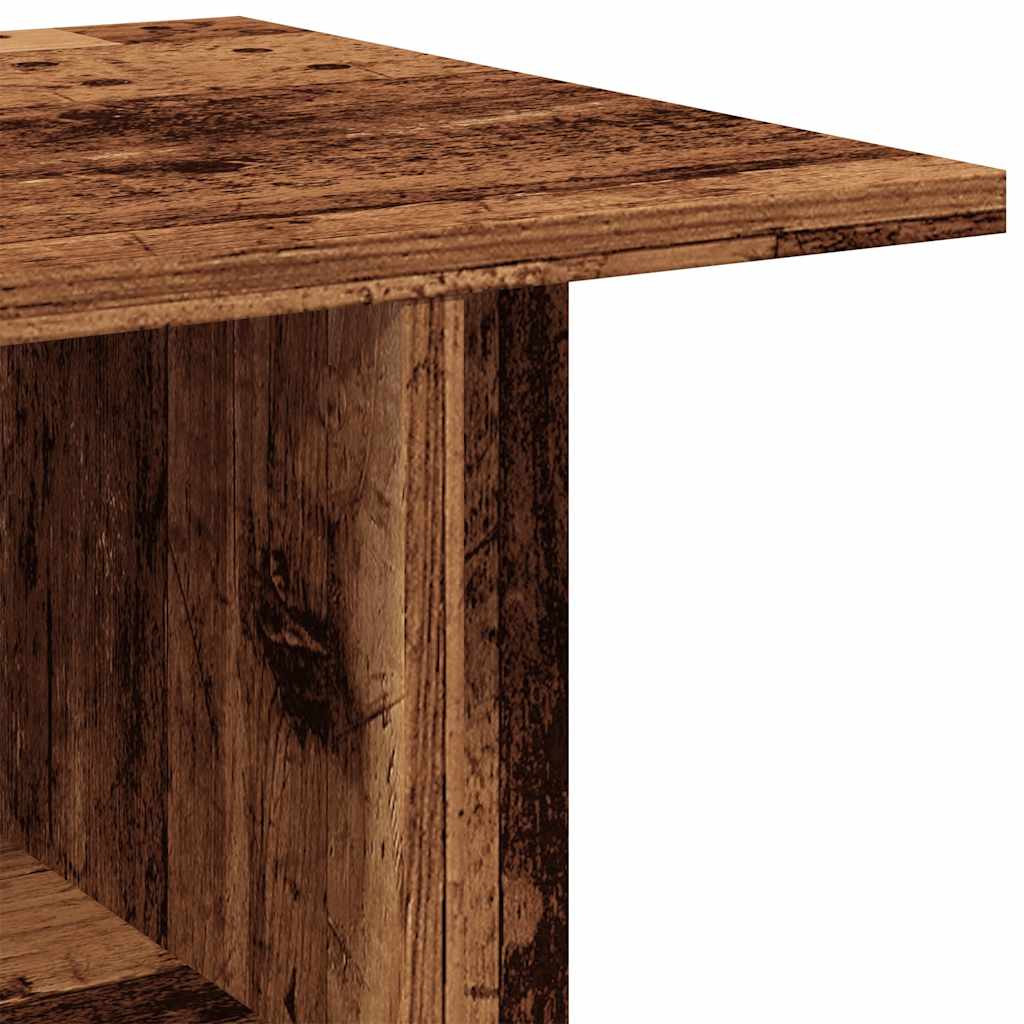 Тумба под телевизор на колесах Old Wood 80x40x45 см Engineered Wood