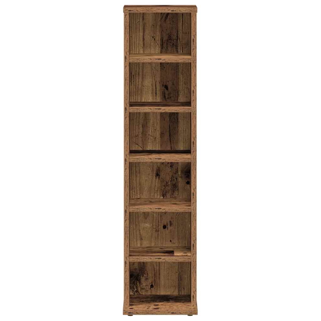 CD-kapp Vana puit 21x20x88 cm Engineered Wood