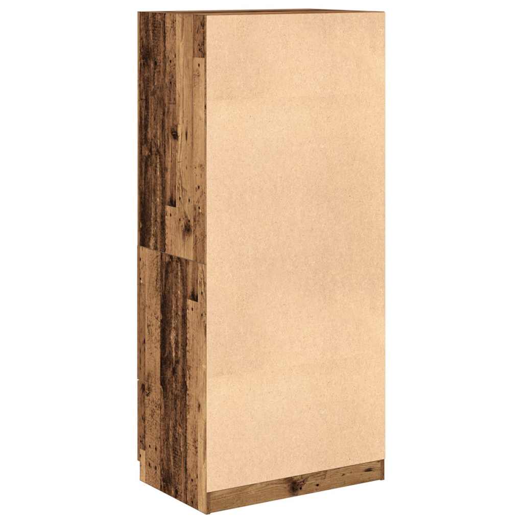 Riidekapp Old Wood 80x52x180 cm Engineered Wood