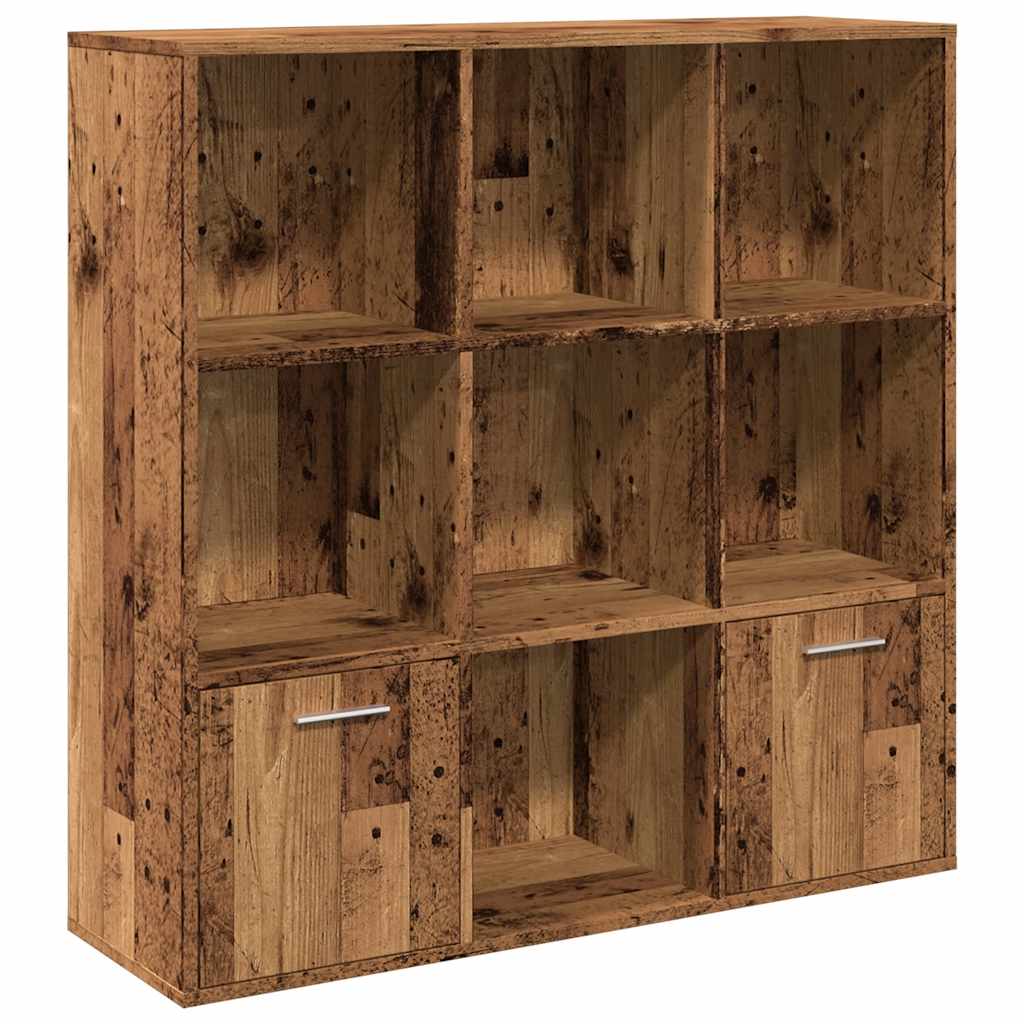 raamatukapp Vana puit 98x29x97,5 cm Engineered Wood