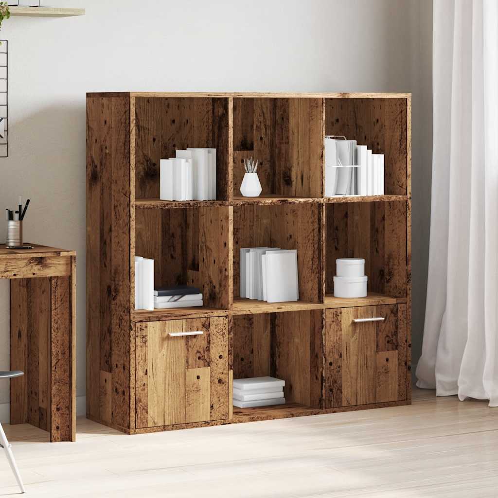 raamatukapp Vana puit 98x29x97,5 cm Engineered Wood