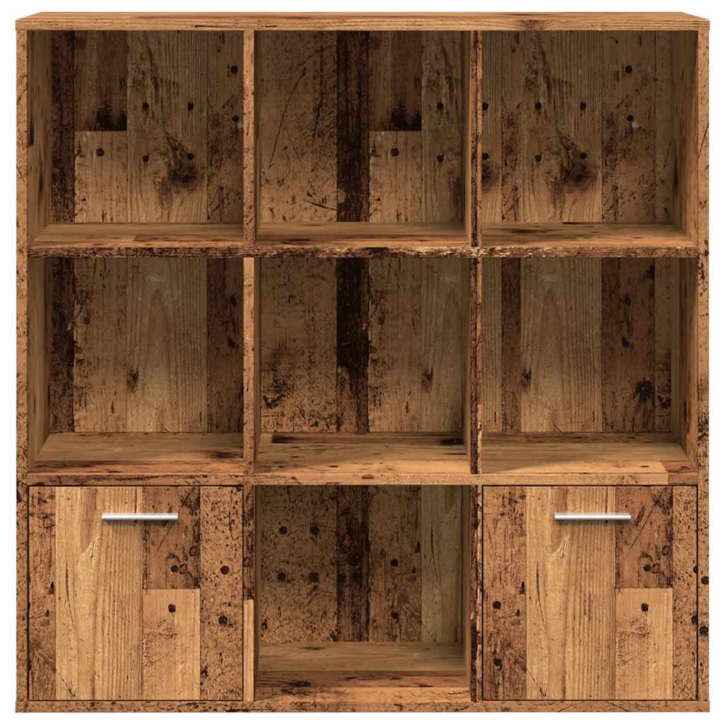 raamatukapp Vana puit 98x29x97,5 cm Engineered Wood