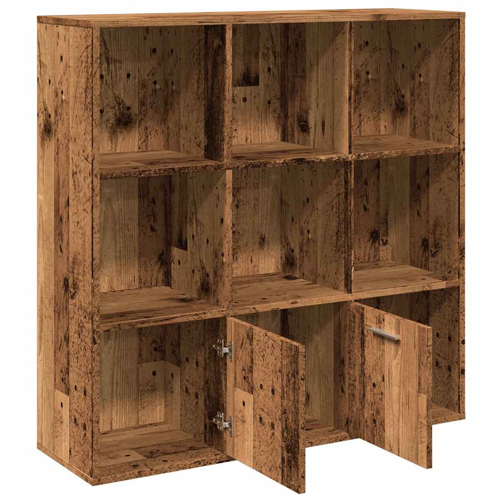 raamatukapp Vana puit 98x29x97,5 cm Engineered Wood