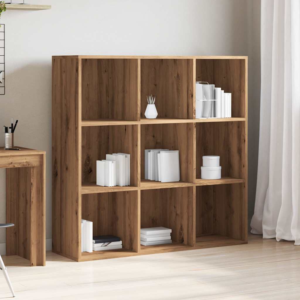 raamatukapp Artisan Oak 98x29x97,5 cm