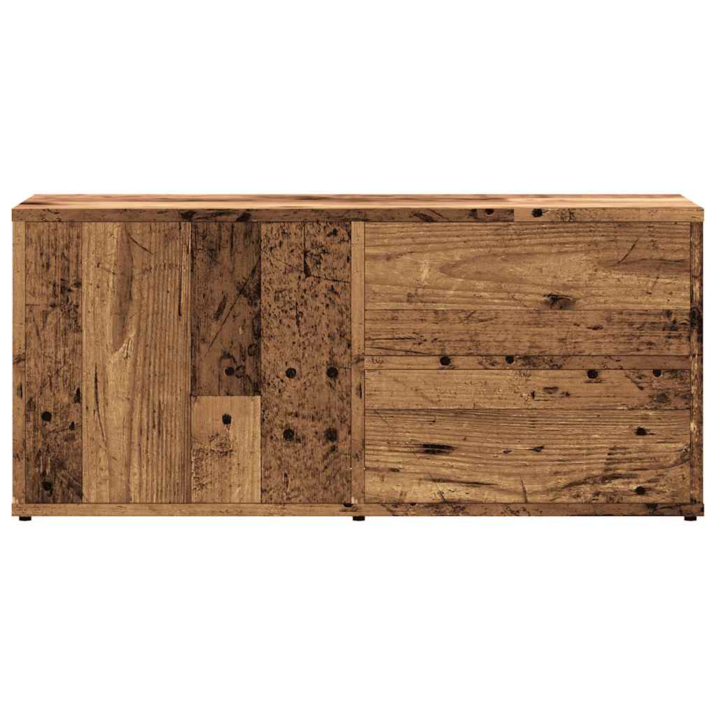 Тумба под телевизор Old Wood 80x34x35,5 см Инженерная древесина