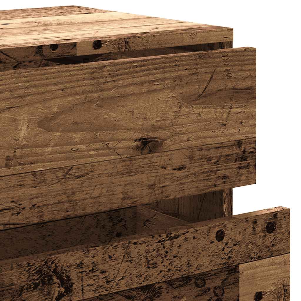 Тумба под телевизор Old Wood 80x34x35,5 см Инженерная древесина