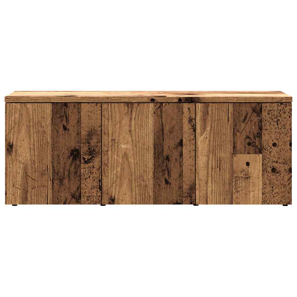 Тумба под телевизор Old Wood 80x34x30 см Инженерная древесина