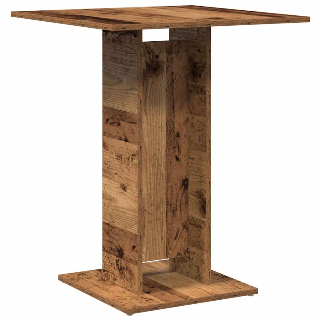 Bistroo laud Vana puit 60x60x75 cm Engineered Wood