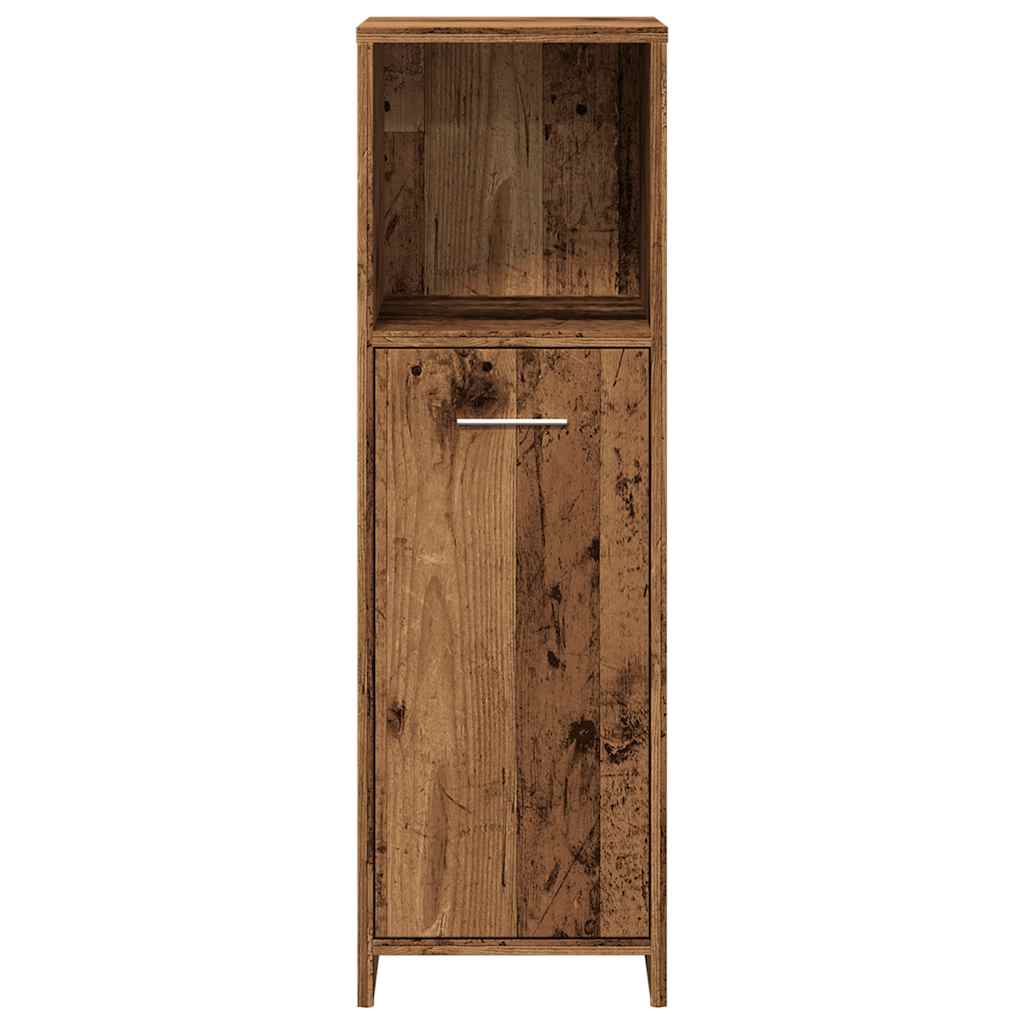 Vannitoa Kapp Old Wood 30x30x95 cm Engineered Wood