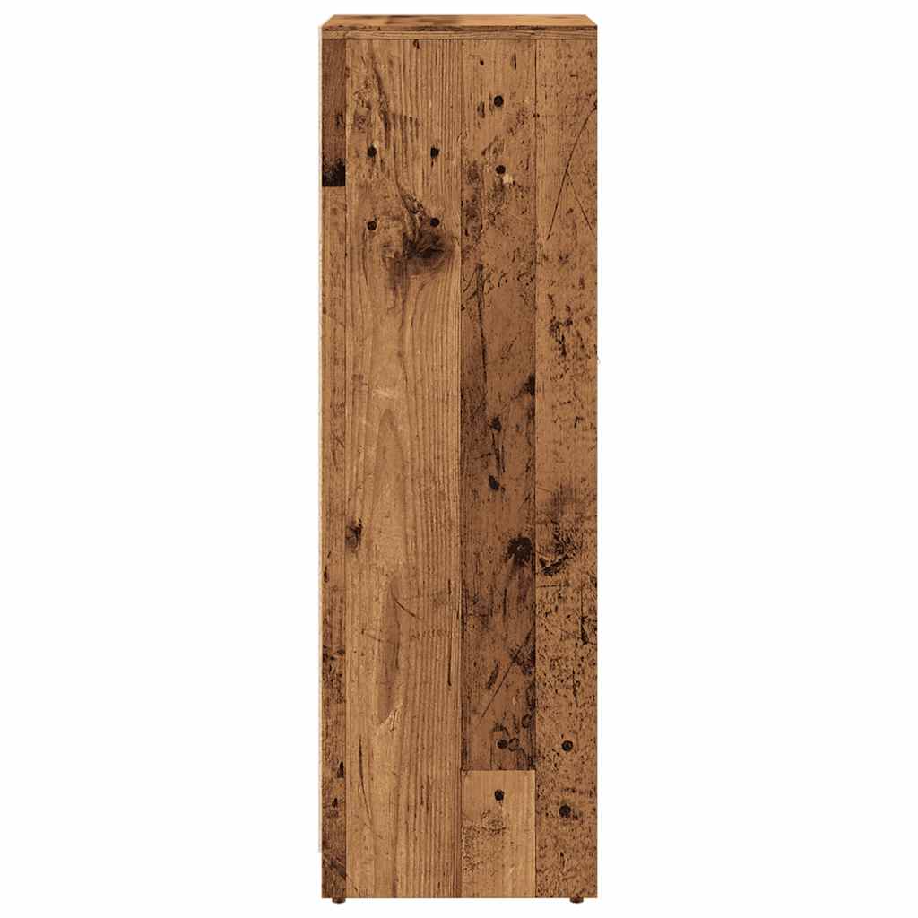 Шкаф для ванной комнаты Old Wood 30x30x95 см Инженерное дерево